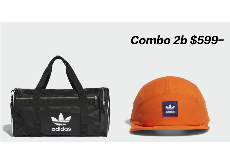 Adidas Combo 2b: Duffel Bag Large x 3MC 5Panel cap